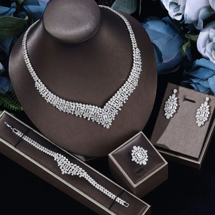 Elegant Silver Set