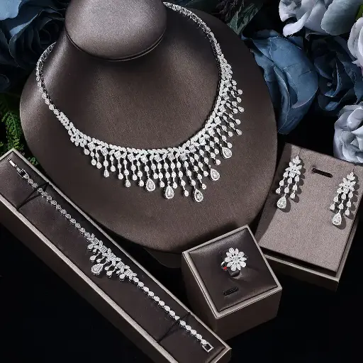 Upscale Silver Ensemble